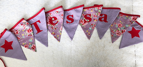 personalised bunting