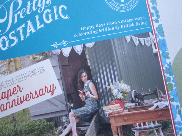 pretty nostalgic, vintage doily bunting