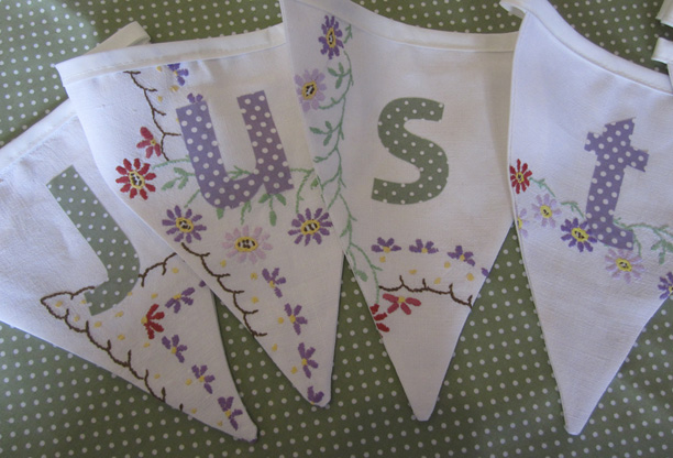 wedding bunting