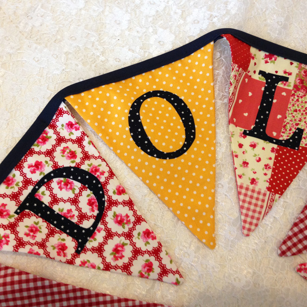 personalised bunting