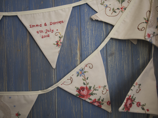 wedding bunting