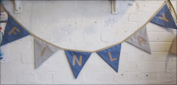 personalised bunting