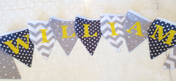 personalised bunting