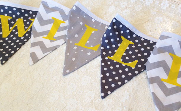 personalised bunting