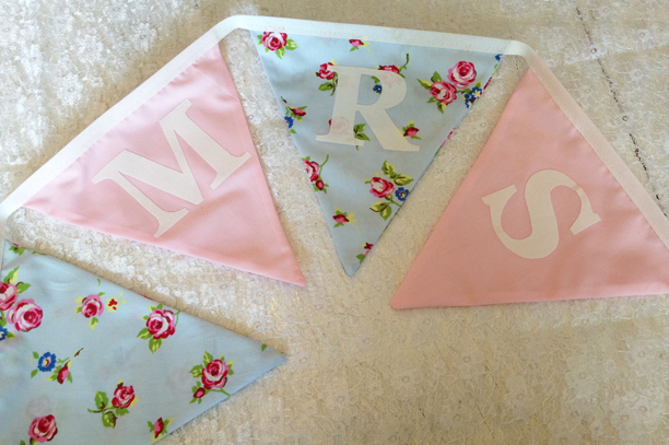 wedding bunting