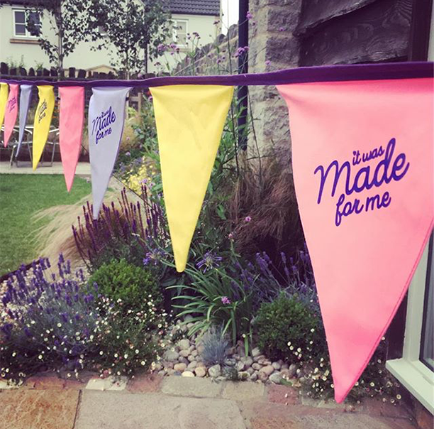 bespoke personalised bunting