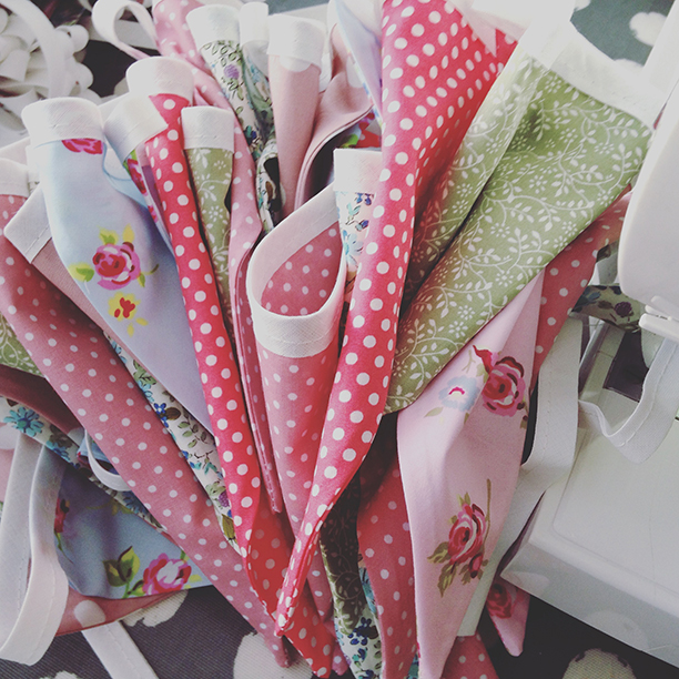 bespoke wedding bunting