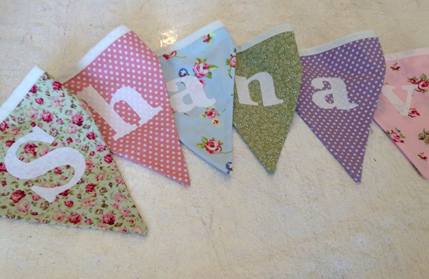 personalised bunting