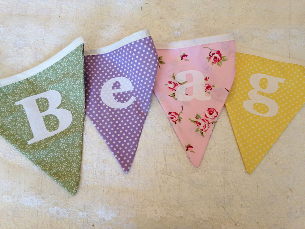 personalised bunting