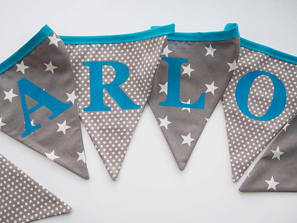 personalised bunting