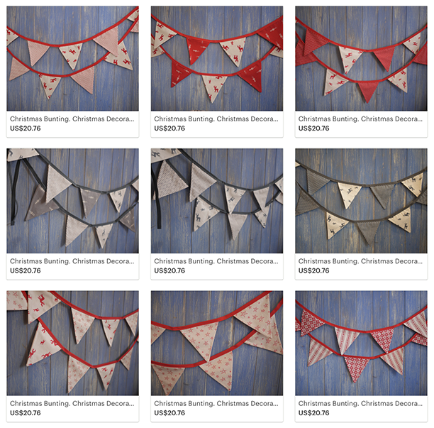 Christmas Scandinavian Bunting