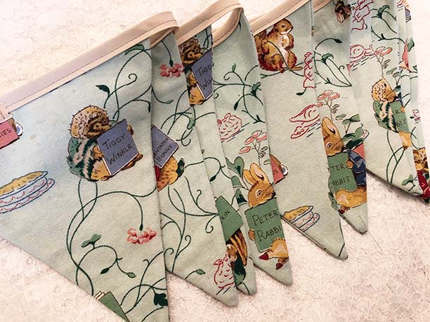 Beatrix Potter bunting