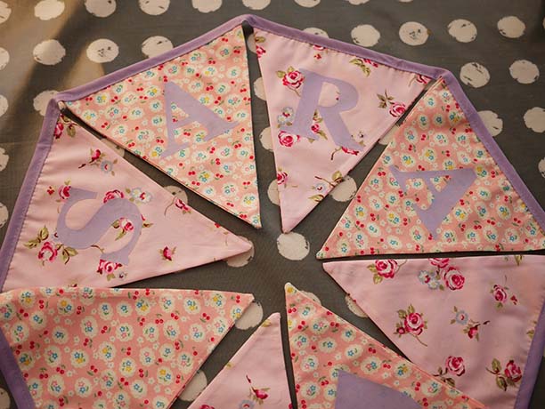 personalised bunting