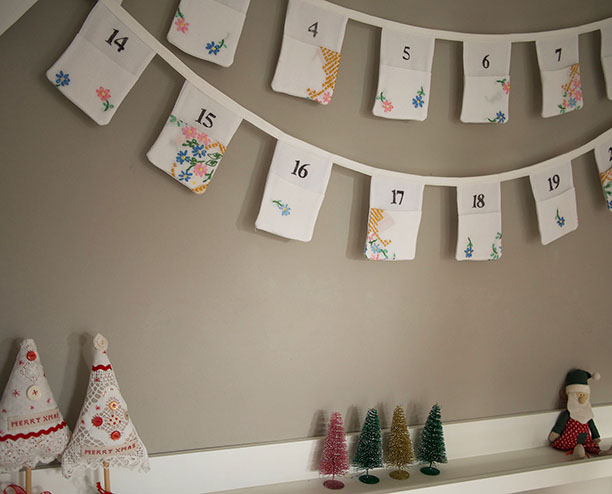 Advent Calendar Bunting