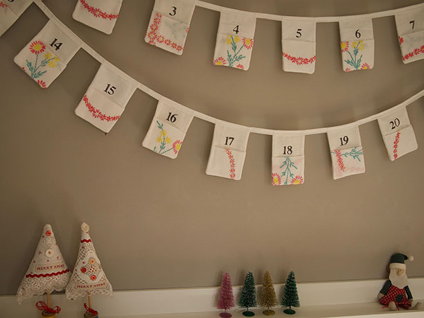 Advent Calendar Bunting