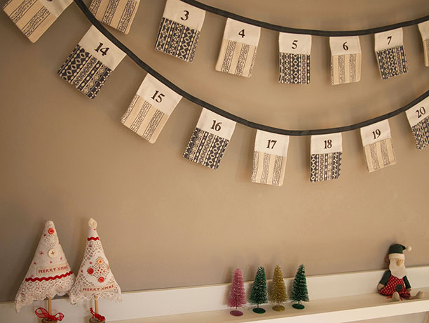 Advent Calendar Bunting