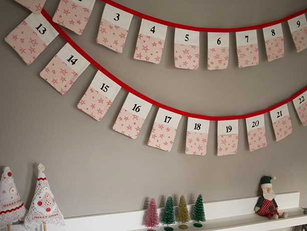 Advent Calendar Bunting