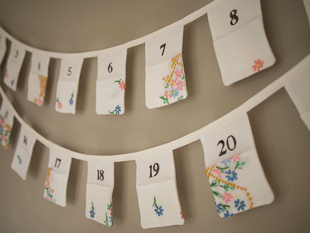 Advent Calendar Bunting