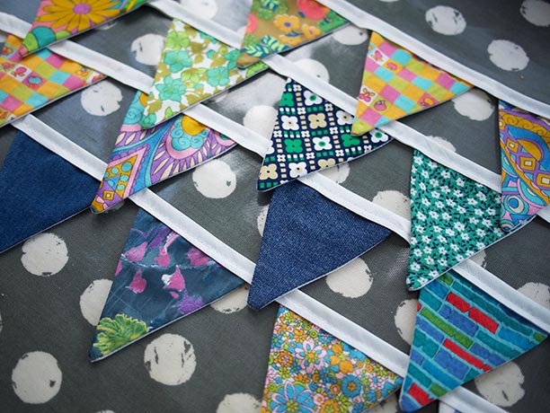 vintage bunting