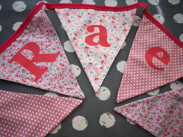 personalised bunting