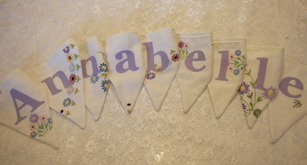 personalised bunting