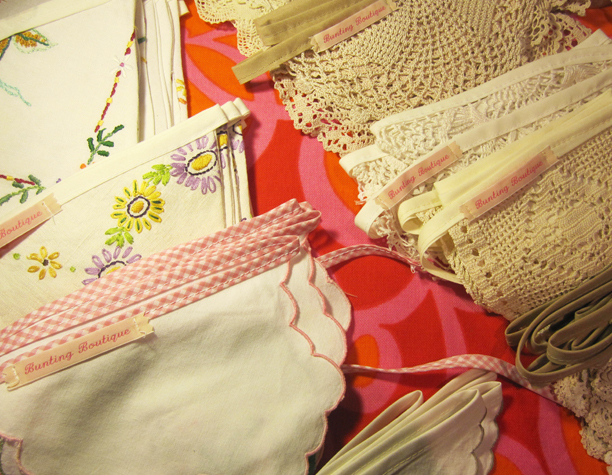 vintage bunting