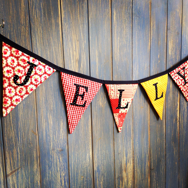 personalised bunting