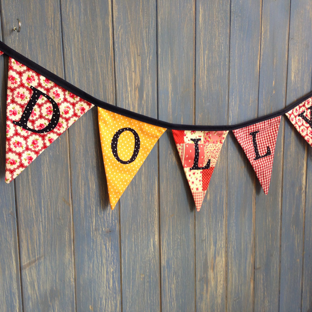 personalised bunting