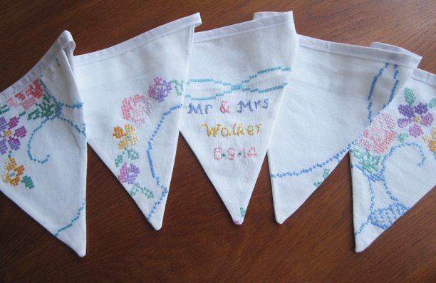 Vintage bunting