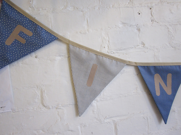 personalised bunting