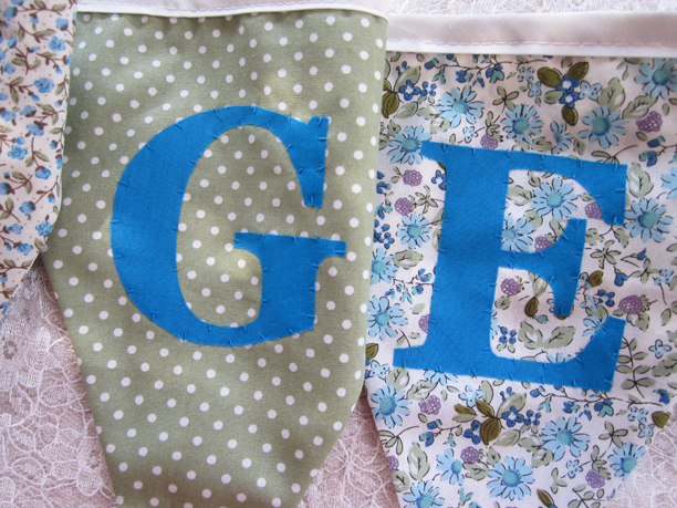 personalised bunting