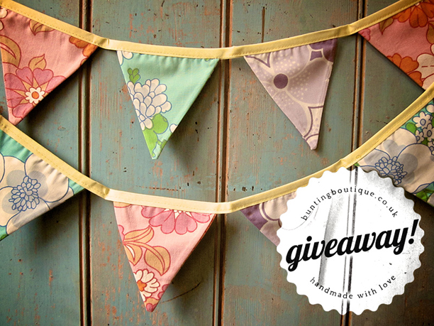 bunting giveaway