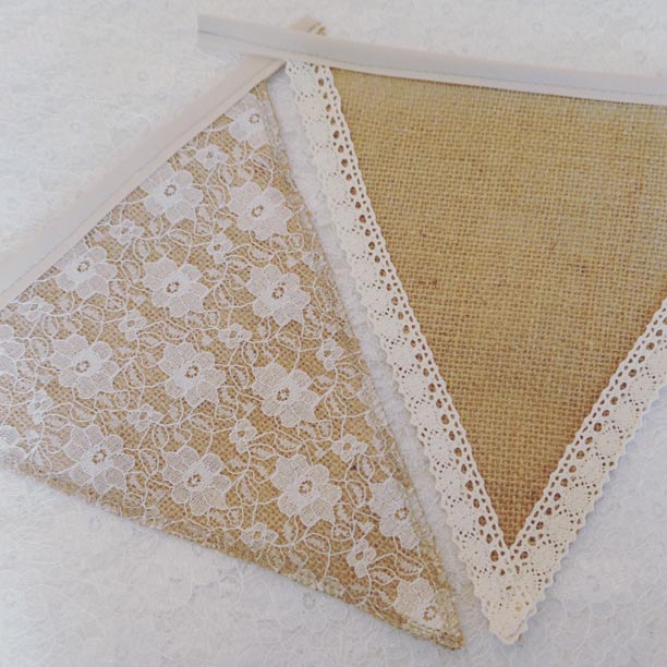 hessian bunting