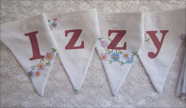 vintage bunting