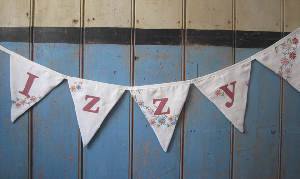 personalised bunting