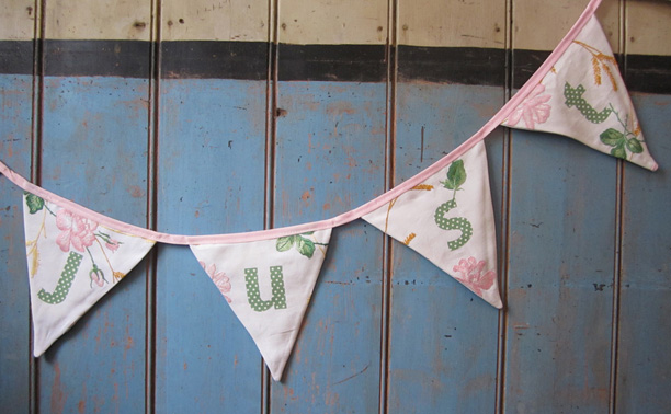 wedding bunting