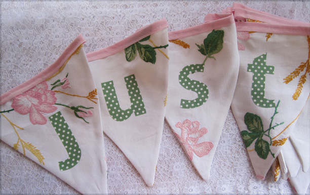 wedding bunting