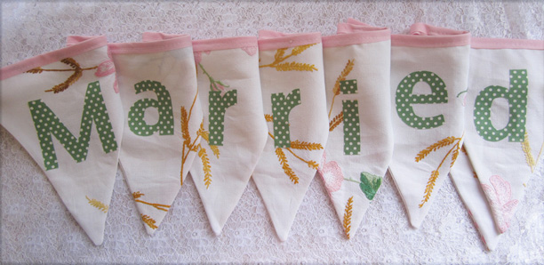 wedding bunting