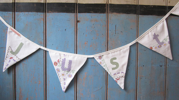 wedding bunting