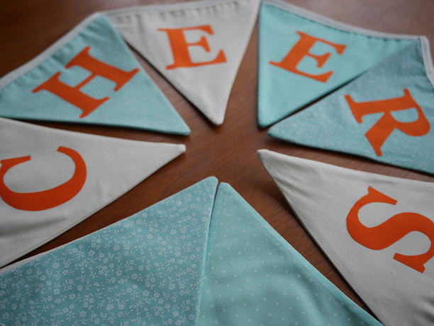 personalised wedding bunting