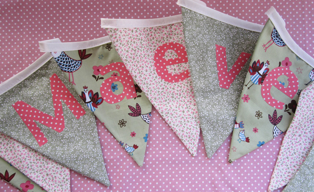 personalised bunting