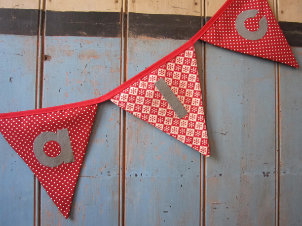 personalised bunting