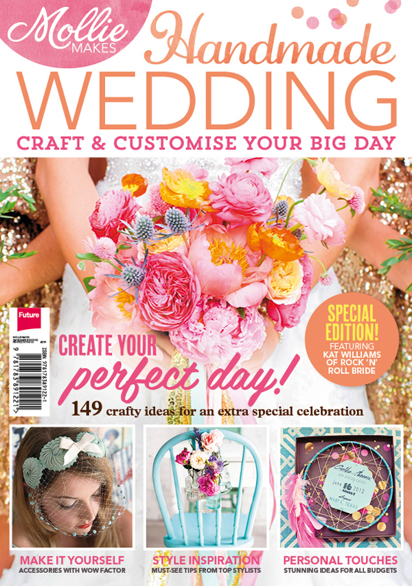 mollie make handmade wedding magazine