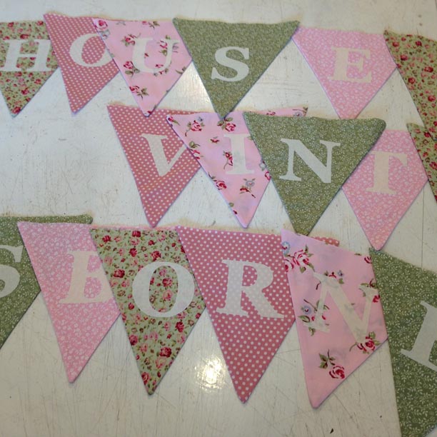 personalised bunting