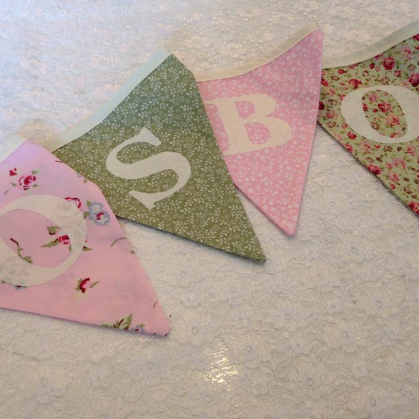 personalised bunting