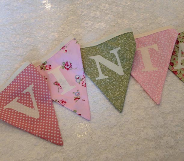 personalised bunting