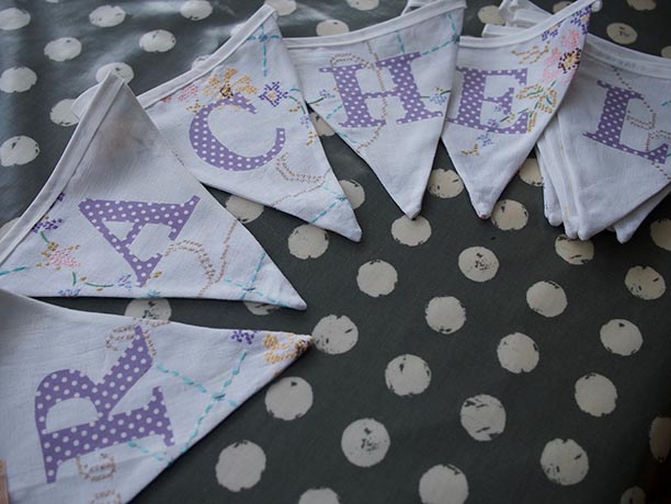 personalised bunting