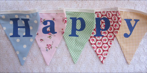 personalised bunting