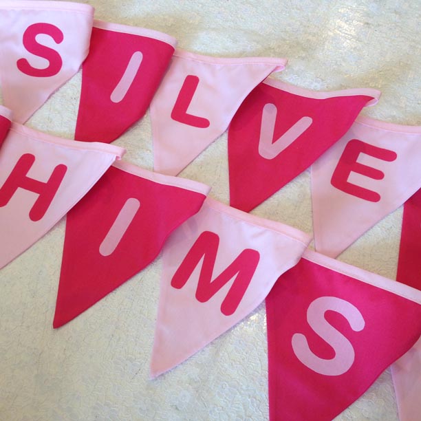 personalised bunting