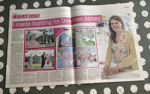 The Argus press feature on bunting